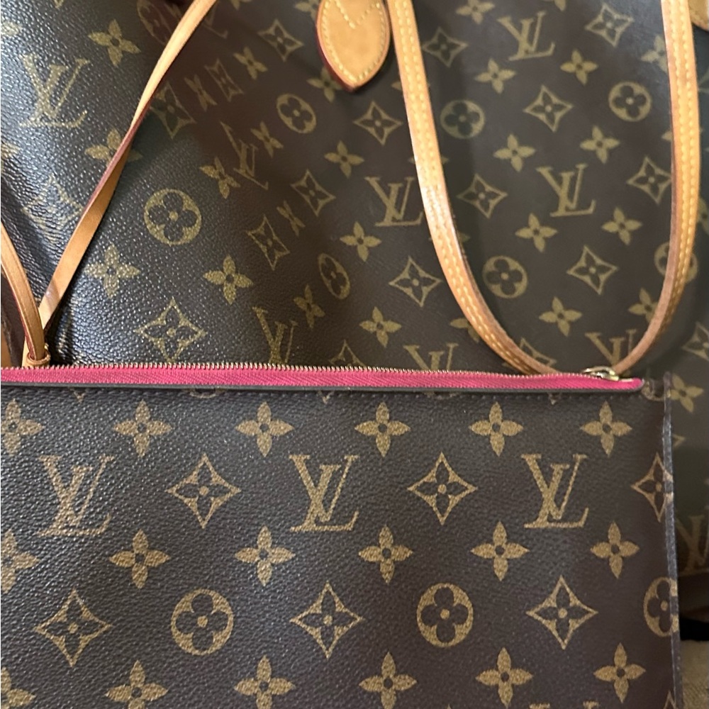 Louis Vuitton Monogram GM Tote with Pink Interior , with purchase box - Picture 6 of 16